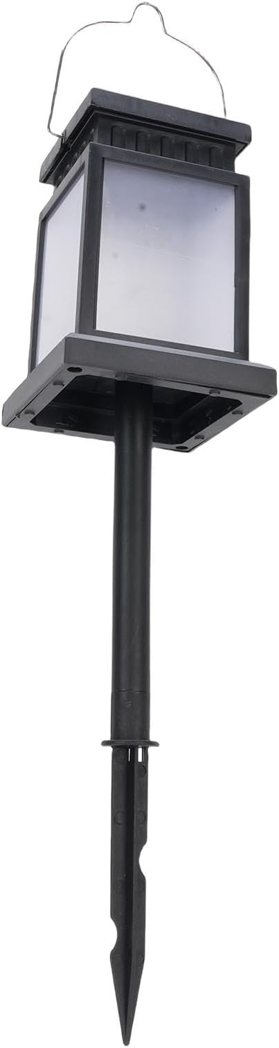 Solar Pathway Light, Warm LED, Hexagram Design, IP44 Weather-Resistant, Auto On/Off, 10-12 Hours Illumination