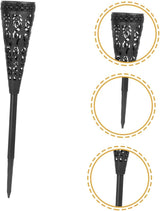 Totority 4 Pieces Solar Pathway Lights Outdoor Solar Powered Garden Lawn Yard Decorative Warm LED Landscape | Lumora
