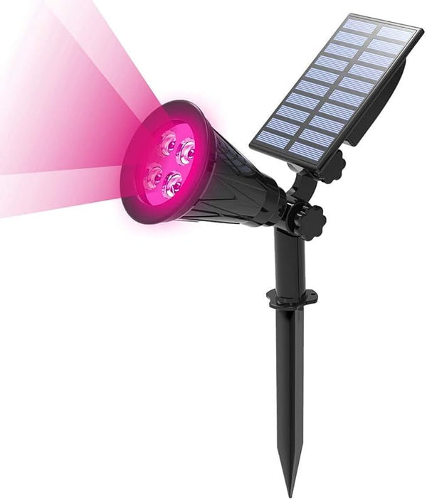 led Solar Landscape Lights,Waterproof Outdoor Solar Spotlight 2-in-1 Multi Use Outdoor Wall Lights, Decorative | Lumora