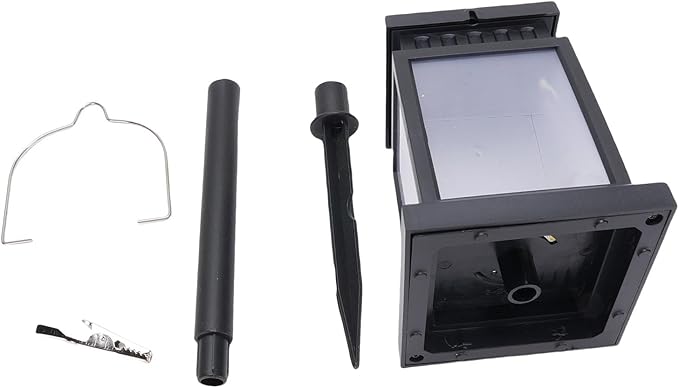 Solar Pathway Light, Warm LED, Hexagram Design, IP44 Weather-Resistant, Auto On/Off, 10-12 Hours Illumination