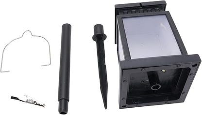 Solar Pathway Light, Warm LED, Hexagram Design, IP44 Weather-Resistant, Auto On/Off, 10-12 Hours Illumination