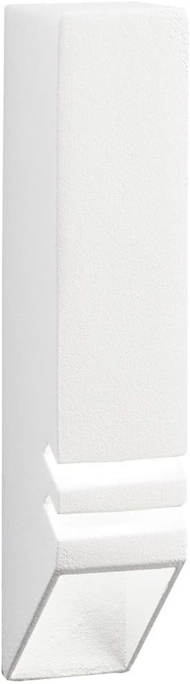 Kichler Lighting 15066WHT 1 Light Louvered Deck Light 6 inches Tall by 1.5 inches Wide, Finish Color: Textured White
