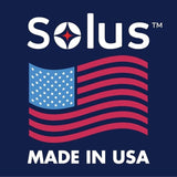 Solus S75VL Nautical Outdoor Wall Light Fixture – Black or White – Composite & Opal Acrylic Lens, LED Bulb | Lumora