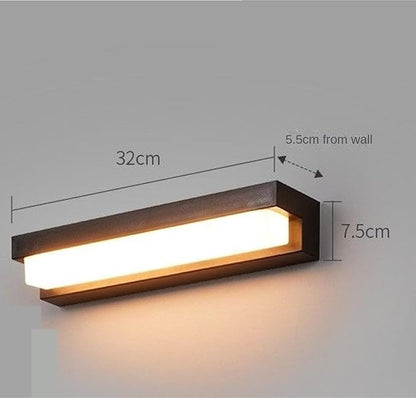 QUQUQ Solar Pathway Lights No Wire Solar Wall Lights Outdoor for Porch Garden, Patio Decor Yard Patio Decor