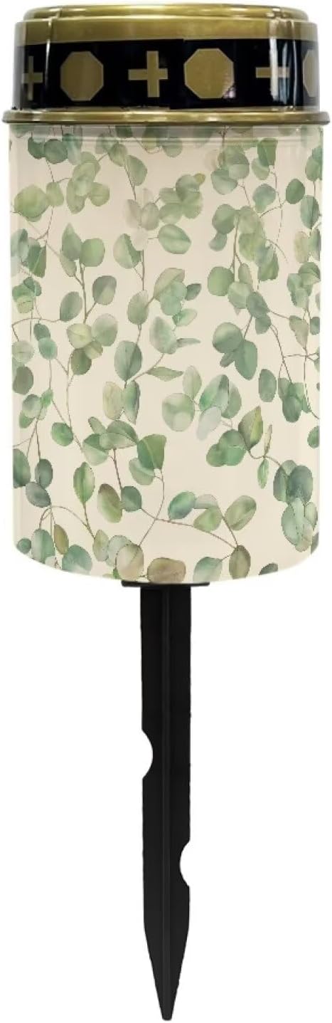 Green Leaves Landscape Solar Lights Outdoor Solar Powered Lights Solar Path Lights Outdoor Waterproof Flood Lights Outdoor Solar Powered Solar Pathway Lights Gifts