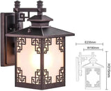 New Chinese Style Outdoor Waterproof Wall Light,European E26 Modern Simple s Lamp,Balcony Stair Corridor Aisle | Lumora