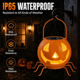 Halloween Decorations Pumpkin, Solar Pumpkin Lights Outdoor Halloween Decor