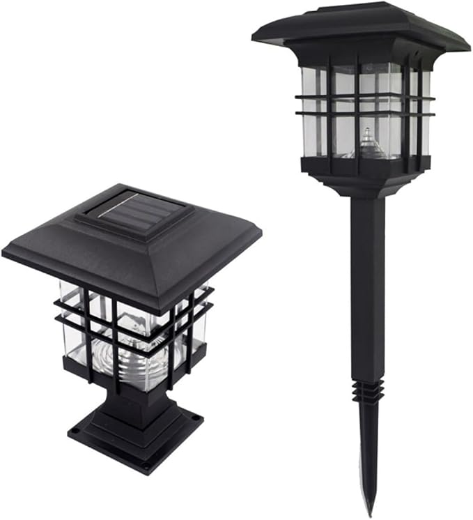 Led Solar Garden Light Outdoor Solar Pathway Lights for Patio Driveway Energy-Saving Landscape Lighting