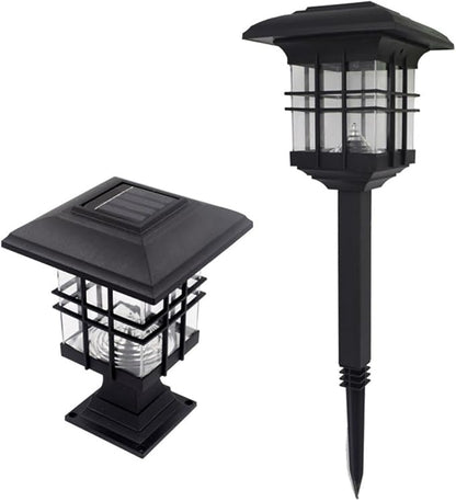 Led Solar Garden Light Outdoor Solar Pathway Lights for Patio Driveway Energy-Saving Landscape Lighting