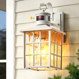 VIANIS Motion Sensor Outdoor Porch Lights Wall Mount, Anti-Rust, Waterproof