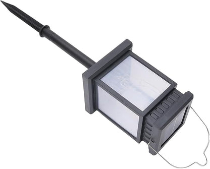 Solar Pathway Light, Warm LED, Auto On/Off, IP44 Weather-Resistant, 10-12 Hours Illumination, for Outdoor Yards and Gardens