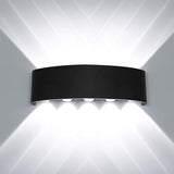 Kawell 10W Waterproof Modern Wall Sconces LED Wall Light Up Down Aluminum Wall Lamp LED Indoor Outdoor for Bedroom | Lumora