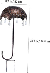 Solar Led Garden Landscape Lamp Umbrella Shape Outdoor Patio Decor Solar Pathway Lights Outdoor Lights | Lumora