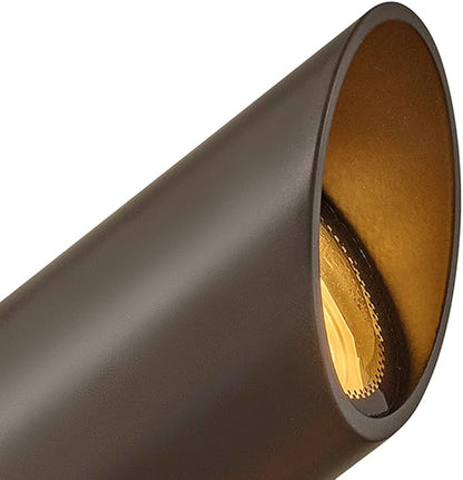 Hinkley Landscape Lighting 1536BZ Spot Light - MR16 LED Bulb Required, 50w, Bronze Clear Lens
