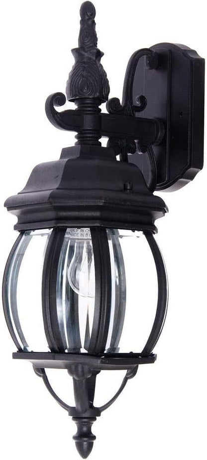 Maxim Crown Hill-One Light Outdoor Wall Mount in Early American Style-6 Inches Wide by 17.75 inches high