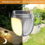 Raised Garden Bed Solar Lights Magnetic, IPX4 Waterproof Solar Lights Outdoor Dusk to Dawn, Solar Powered Garden | Lumora