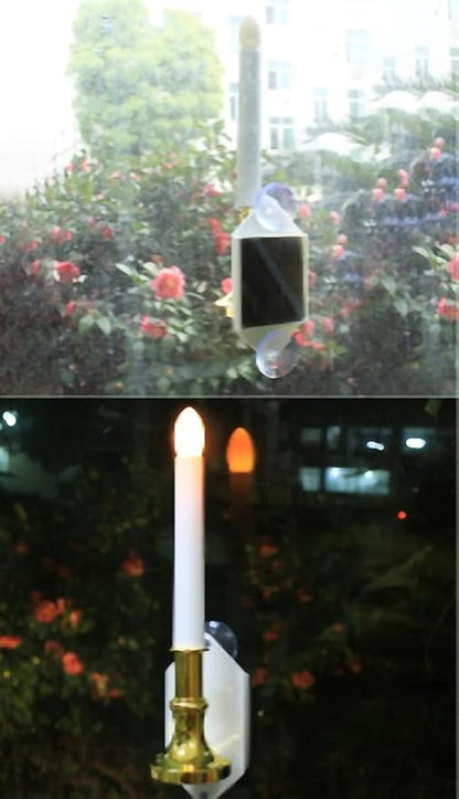 Ulalaza 2Pcs Solar Decking Lights RGB+ Changing Solar Step Lights Outdoor Waterproof Stair Lights for Fence, Deck Patio, Front Door, Stair, Yard & Driveway Path Warm White