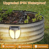 Raised Garden Bed Solar Lights Magnetic, IPX4 Waterproof Solar Lights Outdoor Dusk to Dawn, Solar Powered Garden | Lumora
