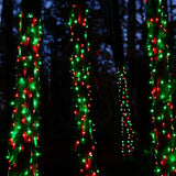 TW SHINE Christmas Mini String Lights, 20FT 100 Count Incandescent Mini Christmas Tree Lights, Waterproof Xmas String Lights for Outdoor Indoor Home Party Yard Decorations, Red and Green