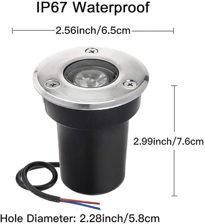 SUNRIVER Low Voltage Landscape Lights,1W Outdoor In-Ground Lights 12V-24V LED Landscape Lighting for Paver, Deck | Lumora