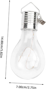 6pcs Solar Led Bulb Chandelier Eco-Friendly Decorative Light Bulbs for Garden Patio Outdoor Warm Light Vanity | Lumora