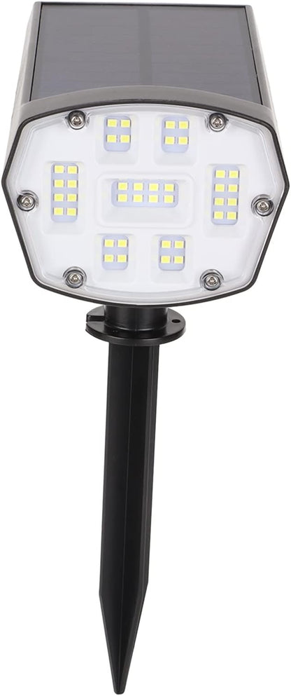 Solar Lawn Light 5.5V 2W LED Waterproof Solar Pathway Lights for Outdoor Garden Yard - Auto On/Off, Dual Brightness Modes, Weather for Pathway and Garden Lighting