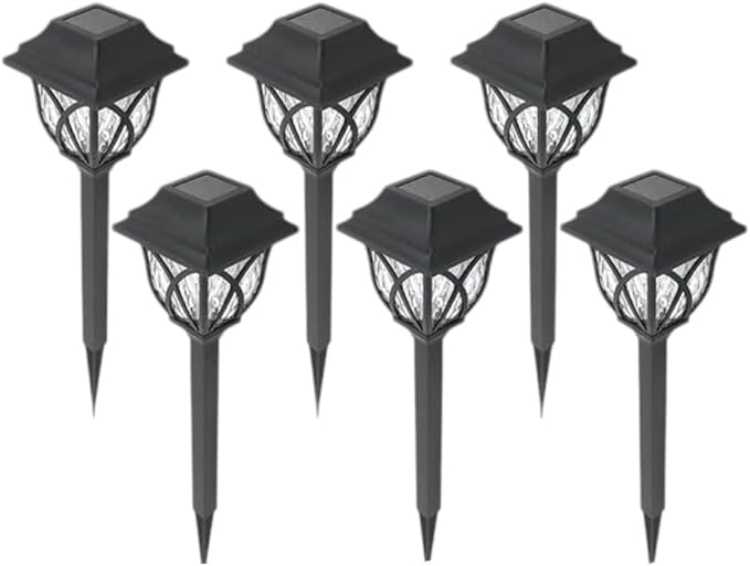 Replacement-Parts For 6 Pack Waterproof Outdoor LED Solar Landscape Lights Pathway Lights Warm White Mod-W91R-1542