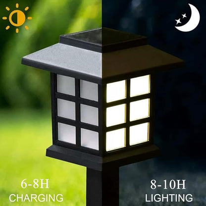 Solar Pathway Lights Outdoor, Warm White, IP65 Waterproof & Weather Resistant, Garden Lights for Yard, Patio, Walkway, Landscape (RGB-12Pack)