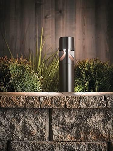 Kichler 28324 - Showscape Series 12 watt LED Path Light 12V 3W 3 Sided Bollard Path Light - Olde Bronze (4 Pack)