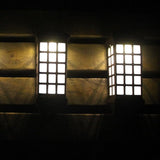 Uonlytech 2pcs Solar Lights Outdoor Waterproof Window Long Style Wall Lights Security Lighting for Patio Garden | Lumora