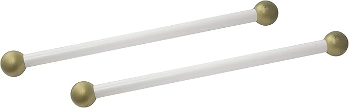 Solus SCA-335WH-2PK 15" Aluminum Cross Arm Ladder Rest for Outdoor Lamp Posts and Poles, Easy to Mount, Maintenance | Lumora