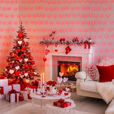 JMEXSUSS Red Christmas Net Lights Outdoor, 360 LED, 12ft x 5ft, Plug in