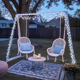 JMEXSUSS 200 LED White Christmas Lights Outdoor, 66ft String Lights Plug in