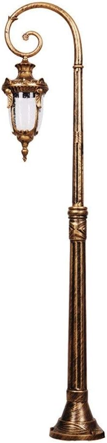 Lights Outdoor 1.4M Outdoor Landscape Street Light Antique E27 Edison Garden Glass Lantern IP55 Waterproof | Lumora