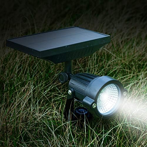 Outdoor LED Spotlight Waterproof Solar Spotlights with Clip Security Tree Spotlights Adjustable IP65 Mini Clip Lamp | Lumora