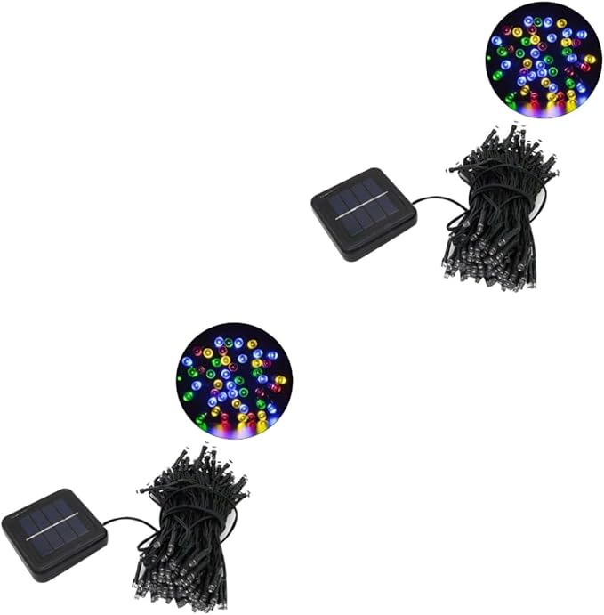 DOITOOL 2pcs 50 String Light House Decorations for Home Wedding Décor Flan Mold with Lid Home+Decor Lawn Led