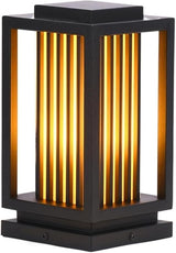 Outdoor Garden Column Lamp Fixture Courtyard Decor Pillar Light New Waterproof Pole Lights, Low Floor for Lawns | Lumora