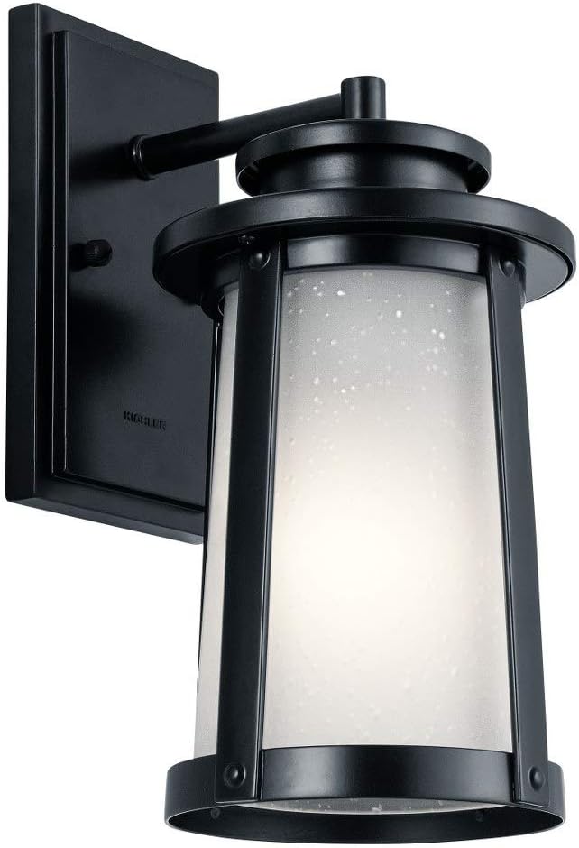Kichler Lighting 49917BK Outdoor Wall Mount, Black | Lumora