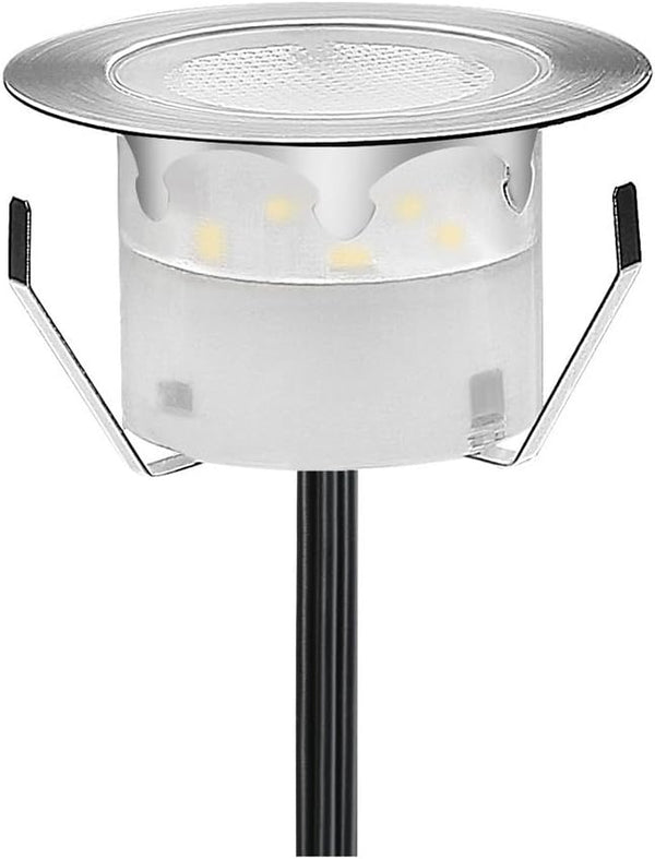 1 Pack Led Deck Lights Outdoor Waterproof Low Voltage Stainless Steel 1W Outdoor Yard Garden Decoration Lamps | Lumora