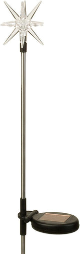 (8 Pack) Solar Color Changing Outdoor Garden Pathway Stake LED Starburst Light | Lumora