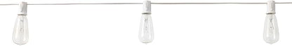 Ashland 10ct. Edison String Lights with White Cord