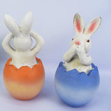Garden Bunny Statue Solar Lights,Solar Resin Rabbit Outdoor Stake Light,Outside Waterproof Lawn Lamp,Easter Egg | Lumora