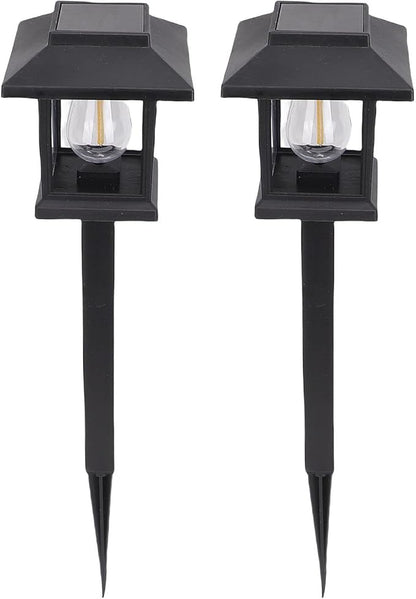 Sorandy Solar Pathway Lights, IP44 Plastic Housing Outdoor Lights, Auto On Off Dimmable with Light Sensitive Technology, Ideal for Garden, Yard, Driveway, Walkway, Patio & Landscape