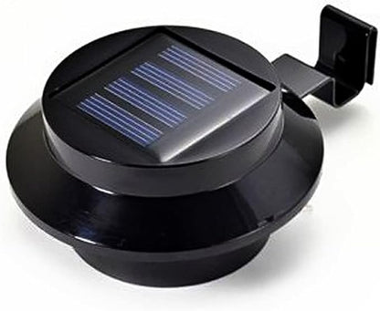 4-Pack Solar Fence Lamp LED Light Waterproof Outdoor Garden Lighting Energy-Saving Solar Lights for Pathway and Deck Decoration