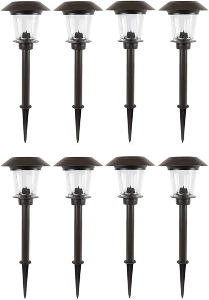 Smartyard Solar LED Pathway Lights - 8 pack