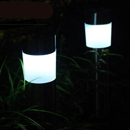 Solar Lawn Lights Stainless Steel Path Lights Outdoor Solar Garden Landscape Lamps for Yard Lighting