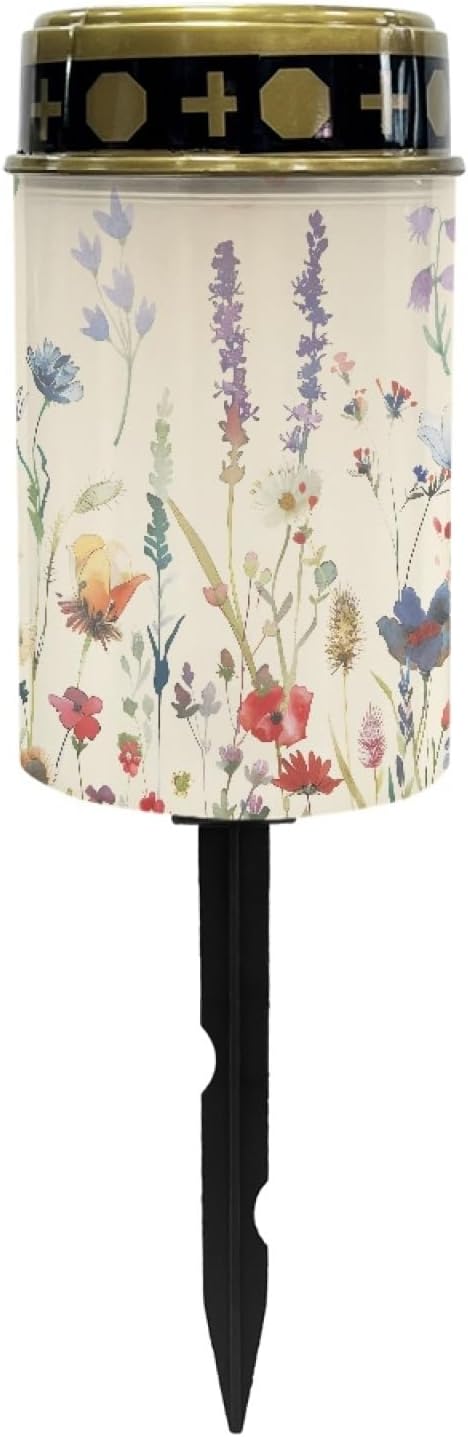 Floral Solar Pathway Lights Waterproof Solar Outdoor Lights,Solar Stake Lights Solar Lantern Solar Garden Lights Spotlights Fairy Lights,Wall Light Auto On/Off