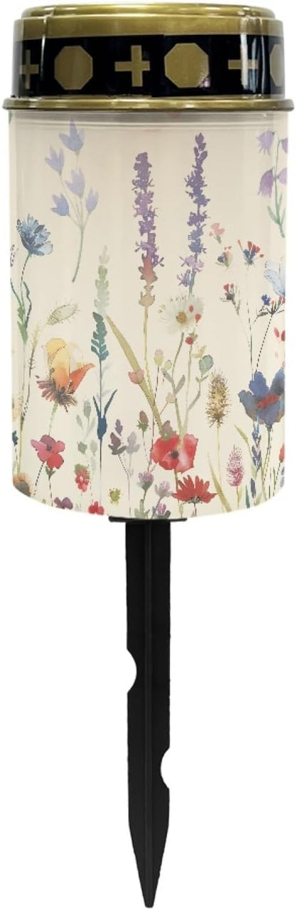 Floral Solar Pathway Lights Waterproof Solar Outdoor Lights,Solar Stake Lights Solar Lantern Solar Garden Lights Spotlights Fairy Lights,Wall Light Auto On/Off