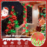 KAQ Connectable 240LED 88Ft String Lights, Christmas Lights Indoor Outdoor