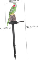 1pc Parrot-Shaped Solar Energy Decorative Lamp Garden Light Adornment for Pathway Patio and Flower Bed Ground | Lumora